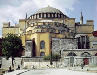 Exterior view of the cupola, 532-37 (photo) | Obraz na stenu