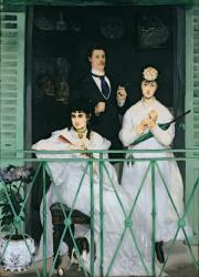 The Balcony, 1868-9 (oil on canvas) | Obraz na stenu