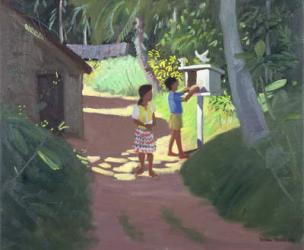 Dovecote, Bentota, Sri Lanka, 1998 (oil on canvas) | Obraz na stenu