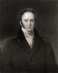Henry John Temple, 3rd Viscount Palmerston, engraved by H.R. Cook (fl.1813-47), from 'National Portrait Gallery, volume IV', published c.1835 (litho) | Obraz na stenu