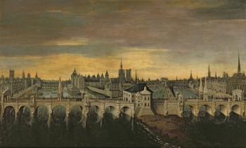 Design for the Construction of the Pont-Neuf, c.1577 (oil on canvas) | Obraz na stenu