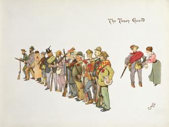 The Town Guard, from 'The Leaguer of Ladysmith', 1900 (colour litho) | Obraz na stenu