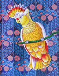 Cockatoo, 2016, (oil on canvas) | Obraz na stenu