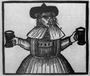 Elinour Rummin, purveyor of Pimlico Ale, c.1609 (woodcut) | Obraz na stenu