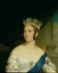 Portrait of Queen Victoria (detail of 27150) | Obraz na stenu