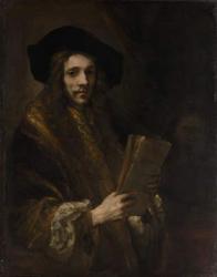 Portrait of a Man ("The Auctioneer"), c.1658-62 (oil on canvas) | Obraz na stenu