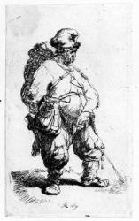 A man urinating, 1631 (eching) | Obraz na stenu