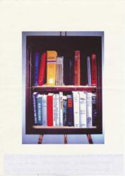Small American Library, 1985 (oil on panel) | Obraz na stenu