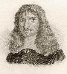 Francois Eudes de Mezeray, from 'Crabb's Historical Dictionary', published 1825 (litho) | Obraz na stenu