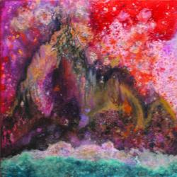 Celestial Mountain, 2006 (mixed media on canvas) | Obraz na stenu