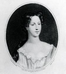 Mary Burwell, Wife of Robert Walpole, print made by W. Gardiner, 1802 (engraving) | Obraz na stenu