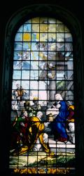 Adoration of the Magi, painting on glass by Joshua Price, 1719 | Obraz na stenu