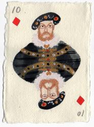 Henry VIII, 2015 (gouache on paper) | Obraz na stenu