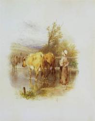 The Young Cowherd | Obraz na stenu