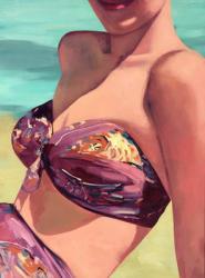 Beach Girl, 2017, (oil on canvas) | Obraz na stenu