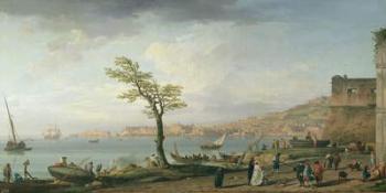 View of the Bay of Naples, 1748 (oil on canvas) | Obraz na stenu