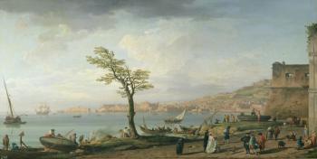 View of the Bay of Naples, 1748 (oil on canvas) | Obraz na stenu