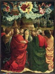 The Ascension (tempera on panel) | Obraz na stenu