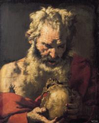 St. Jerome (oil on canvas) | Obraz na stenu