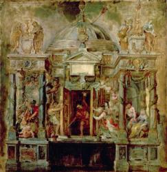 Temple of Janus, 1630s (oil on canvas) | Obraz na stenu