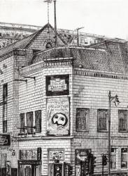 Palace Theatre Manchester, 2013, (ink on paper) | Obraz na stenu