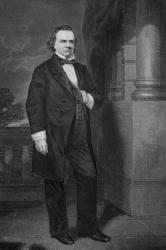 Portrait of Stephen Arnold Douglas (1813-61) (litho) | Obraz na stenu
