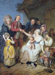 Charity, 1777 (oil on canvas) | Obraz na stenu