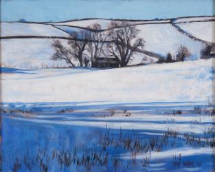Snow Shadows, 2010 (oil on canvas) | Obraz na stenu