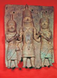 Benin Plaque, Nigeria (brass) | Obraz na stenu