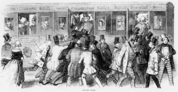 Epson Races 1847: The Railway - Second Class (engraving) | Obraz na stenu