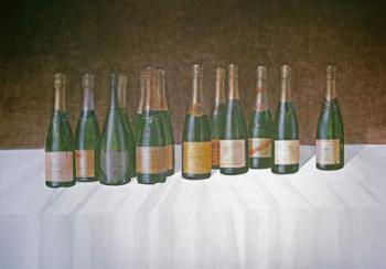 Winescape, Champagne, 2003 (acrylic on canvas) | Obraz na stenu