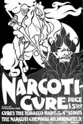 Narcotui-Cure, designed by William H. Bradley, 1895 (lithograph) | Obraz na stenu