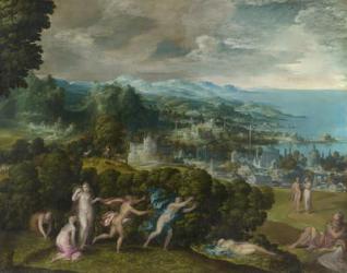 The Death of Eurydice, 1552-71 (oil on canvas) | Obraz na stenu