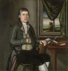 Dr. Hezekiah Beardsley, c.1788-90 (oil on canvas) | Obraz na stenu