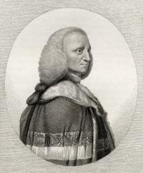 Lord George Lyttleton, engraved by Bocquet, illustration from 'A catalogue of Royal and Noble Authors, Volume IV', published in 1806 (litho) | Obraz na stenu