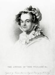 Mary Russell Mitford, engraved by Thomson (engraving) | Obraz na stenu