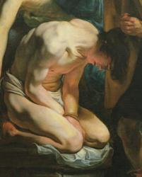 The Sacrifice of Isaac (oil on canvas) (detail of 329477) | Obraz na stenu