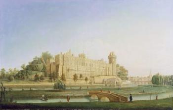 Warwick Castle, c.1764 (oil on canvas) | Obraz na stenu