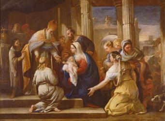 Presentation at the Temple (oil on canvas) | Obraz na stenu