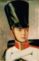 Portrait of Crown Prince Alexander Nikolayevich (1818-81), 1830 (oil on canvas) | Obraz na stenu