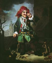 Portrait of Clemens Perkeo, Fool at the Court of Heidelberg (oil on canvas) | Obraz na stenu