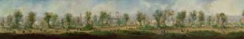 Panoramic View of the Exhibition of 1855 (oil on canvas) | Obraz na stenu