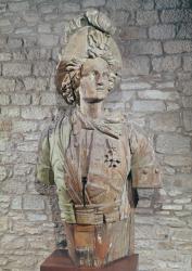 Figurehead of Rene Duguay-Trouin (1673-1736) (wood) | Obraz na stenu