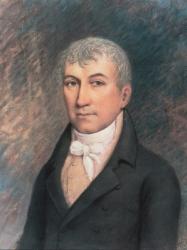 Portrait of James Monroe (1758-1831) (pastel on paper) | Obraz na stenu