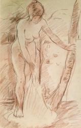 Standing Bather, 1888 (sanguine on paper) | Obraz na stenu