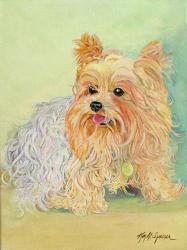 Annie's Yorkie, 2006, (oil on canvas) | Obraz na stenu