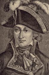 Portrait of Jean Charles Pichegru (1761-1804) (engraving) | Obraz na stenu