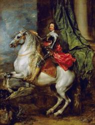 Equestrian portrait of Thomas Francis of Carignan, Duke of Savoy, 1634 (oil on canvas) | Obraz na stenu