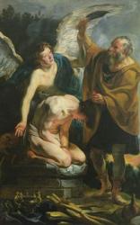 The Sacrifice of Isaac (oil on canvas) | Obraz na stenu