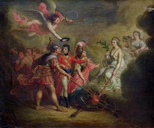 The Peace of Amiens, 25th March 1802 (oil on canvas) | Obraz na stenu